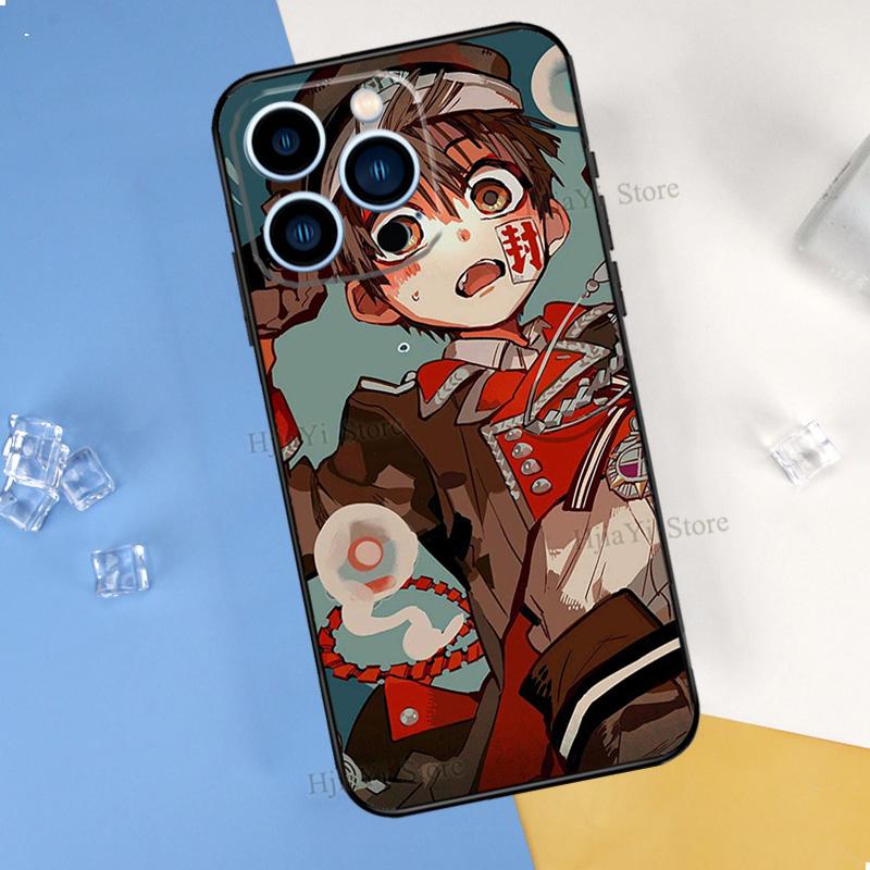 Hanako Kun Toilet Bound Phone Case For iPhone 13 12 11 Pro Max Mini SE 2020 X XR XS Max 7 8 Plus Cover Coque