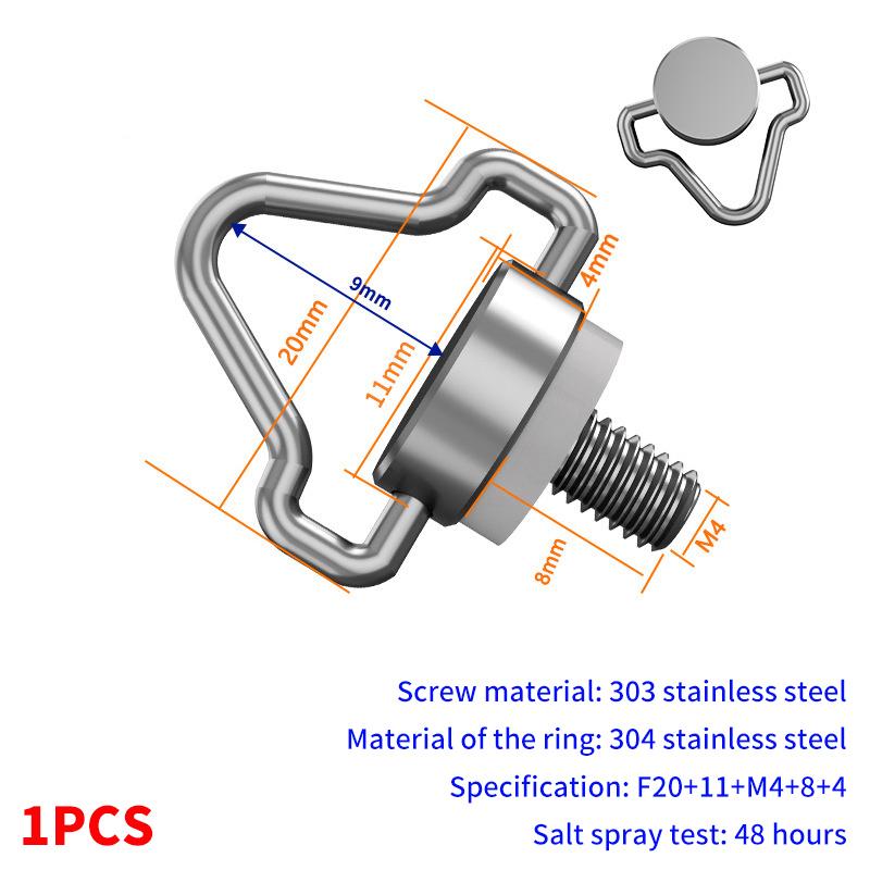 M4 Hand-Tightened Drone Quick Release Remote Control Screw Shoulder Strap Lanyard Screw Drone Accessories Suitable For Dji