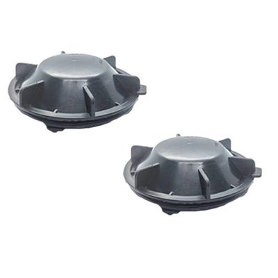 2Pcs LED Headlight Dust Cover Extension Seal Cap For Chevrolet Malibu 2016-2018