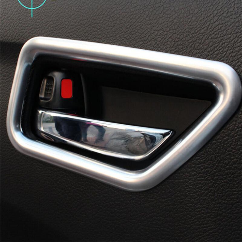 For Suzuki Vitara 2016 2017 2018 Accessories ABS Chrome Auto Inner Door Handle Bowl Frame Cover Trim Car Styling