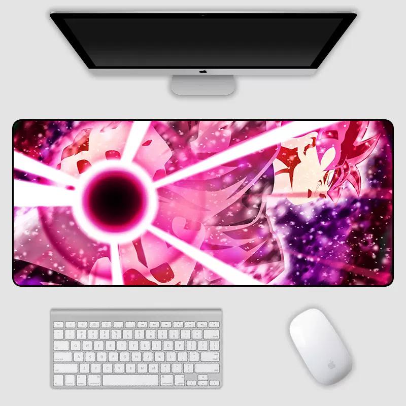 2026 Dragon Ball Leather Mouse Pad Son Goku Printing Pattern Large Size Game Gaming Keyboard Pad Boys Office Animation Non-slip Table Mat