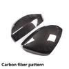 Car Rearview Mirror Cover Decoration Parts For Land Rover Range Rover Evoque Velar Jaguar F-Pace E-Pace 14- 22 Carbonfiber
