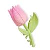 Flower Shaped Hair Claw Clip Wedding Shop Read Hairpin Cooking Non-skid Hairclip Clamp Pocket Headwear for Women