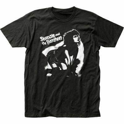 Siouxsie The Banshees Hände Knie Rock N Roll Schwarzes Unisex T-Shirt