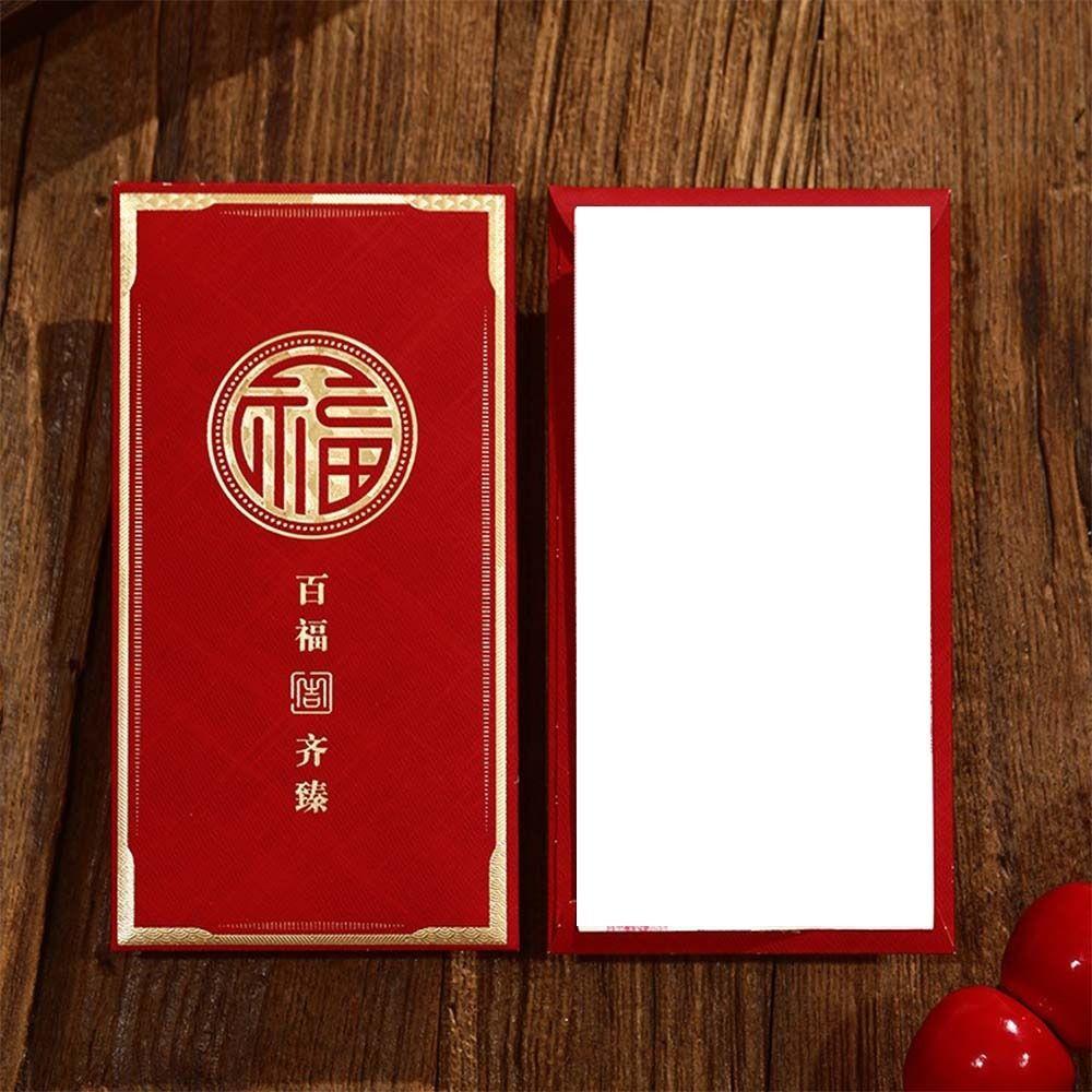 6pcs Chinese Style 2026 Horse Year Red Envelope Paper Lucky Money Packets  Lunar New Year