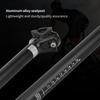 LUNJE Mountainbike Sattelstütze   Aluminiumlegierung Sattelstützenrohr 27.2x400mm