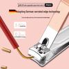 18-Piece Rose Gold Stainless Steel Nail Clipper Manicure Set