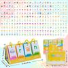 Children's Table Model Visual Word Education Card 129PCS Early Enlightenment Graphic Cognitive Word Card Educational Toys