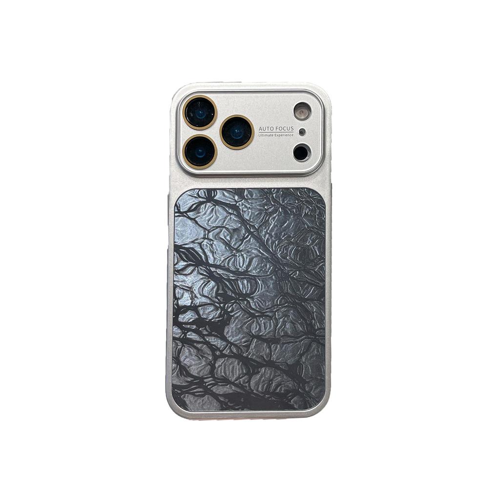 High-Value Niche Ice Crack Pattern Case for iPhone 17 Pro Max and Apple 16 Pro – Full Coverage with Drop Protection.