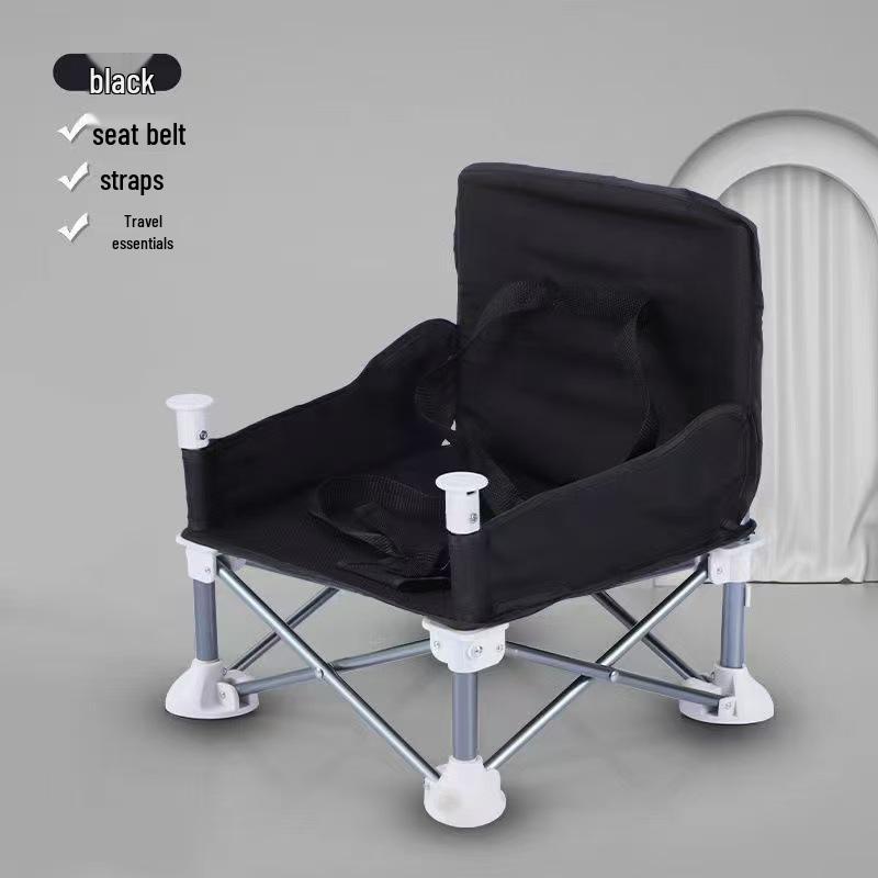 

Portable Multifunctional Folding Baby High Chair: Lightweight Travel and Outdoor Seat