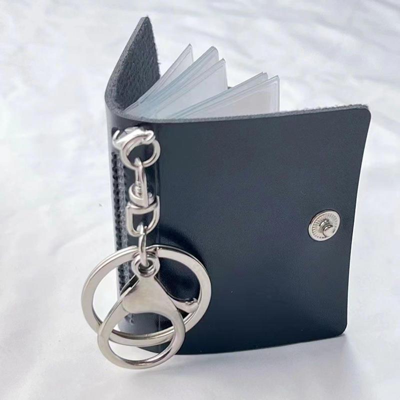 Kreativer PU-Schlüsselanhänger Mini-Fotoalbum Sublimations-Rohling Fotorahmen Schlüsselanhänger für Jahrestag Geschenk