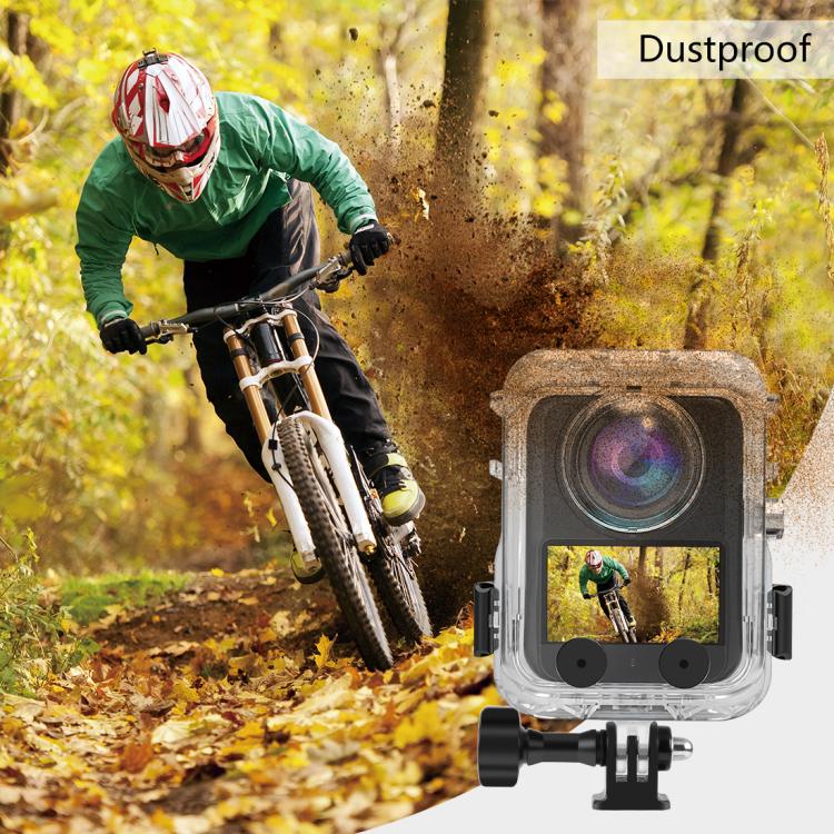 Dla DJI Osmo 360 PULUZ Wodoodporna Obudowa Kamery 40m Głębokosci Obudowa do Nurkowania Pokrowiec Podwodny (Przezroczysty)