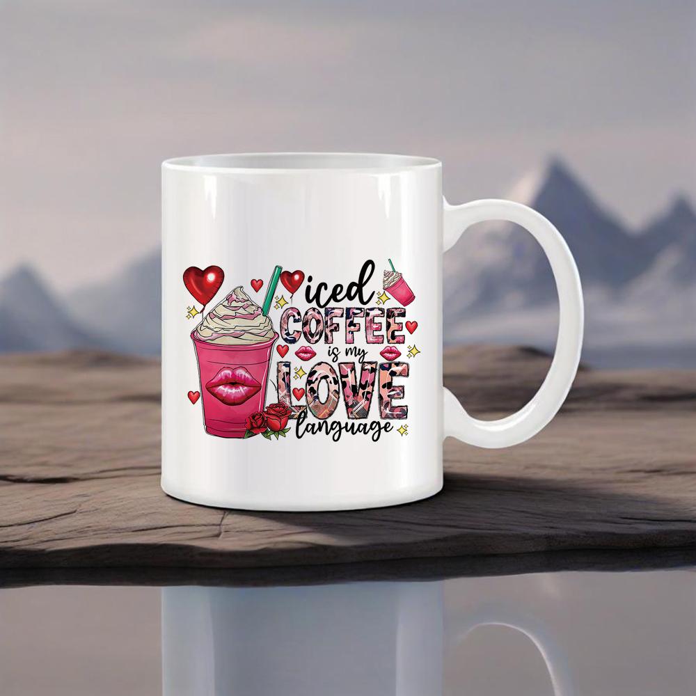 

Merry Xmas Themed Coffee Mug Pink Christmas Ceramic Mug Candy Cane Breakfast Cup Santa Claus Milk Cups Festive Gift Unusual Mugs 330ml