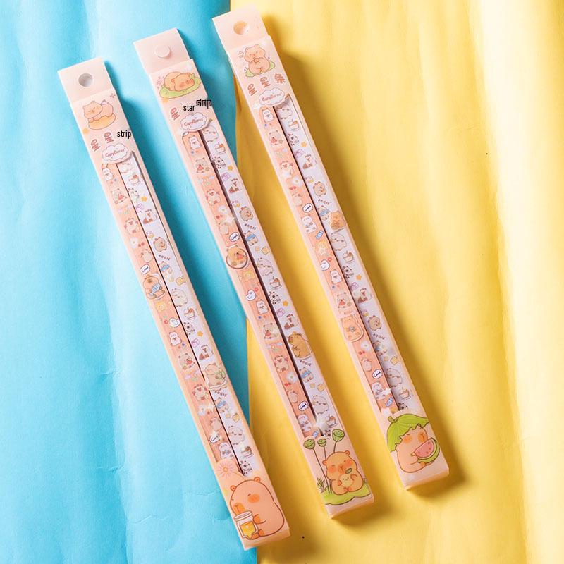 DIY Origami Rainbow Paper Strips for Lucky Stars