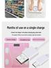 Smart Minimalist Rechargeable Health Monitor: Accurate Electronic Body Fat & Weight Scale