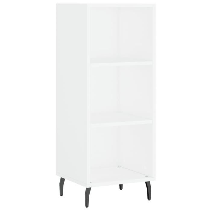 VidaXL Buffet White 34.5x32.5x90 Cm Engineered Wood 828748