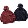 Unisex Multi-pocket Japanese Outdoor Hoodie Jacket for Autumn/Winter Camping and Mountaineering