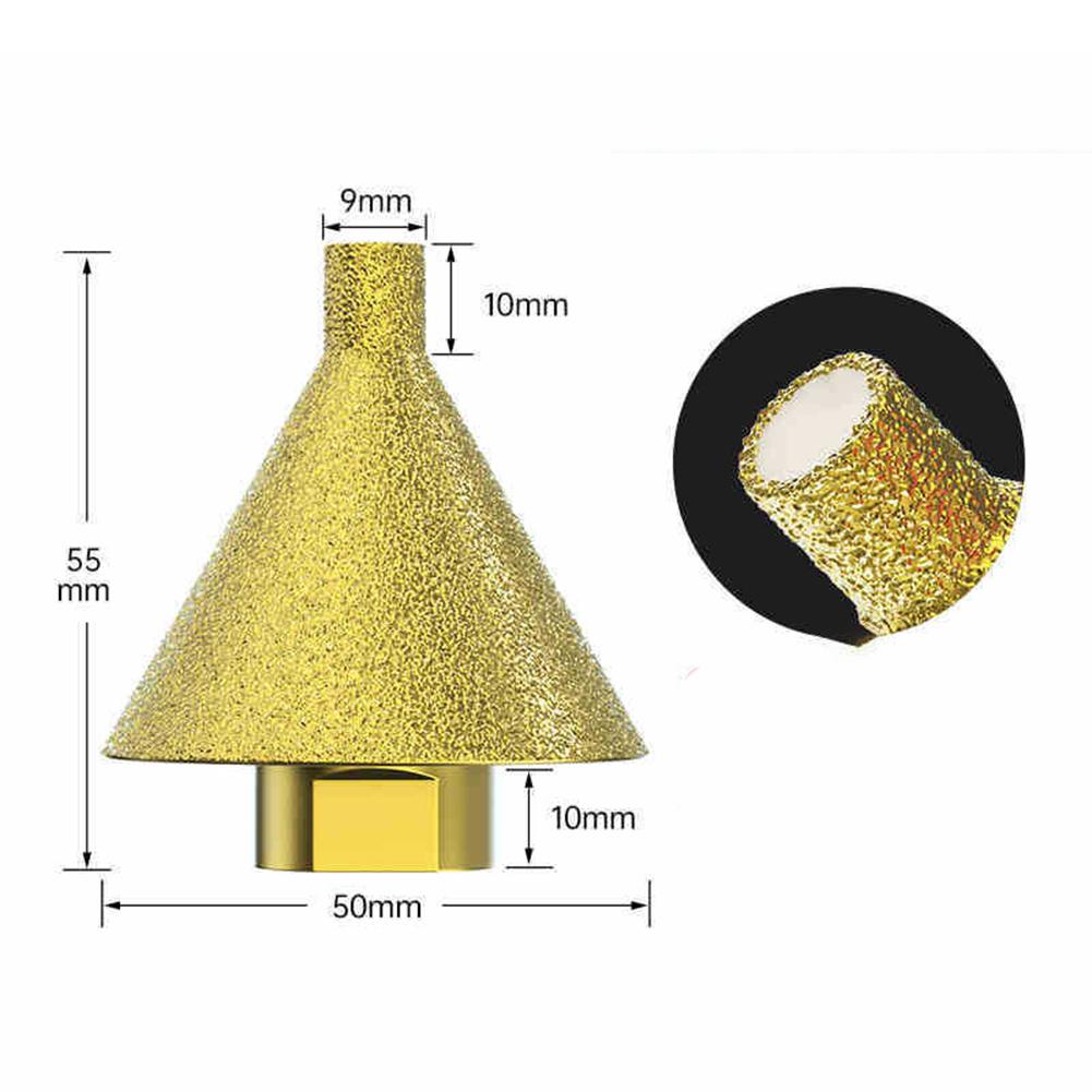 Diamond Grinding Wheel Set 2PCS for M10 Angle Grinders for Professional and Home Use in Chamfering Various Stone Materials