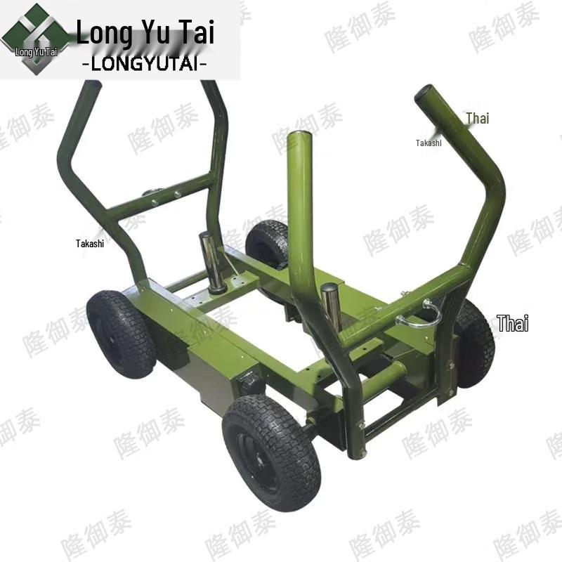 Adjustable Wheeled Sled Trainer with Double Magnetic Resistance