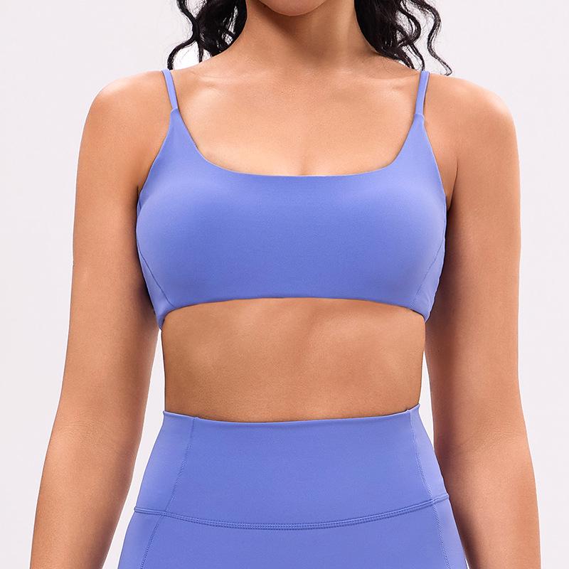 

Женский спортивный бюстгальтер с красивой спиной: Топ для йоги и бега с поддержкой от провисания и мягкой подкладкой Medium