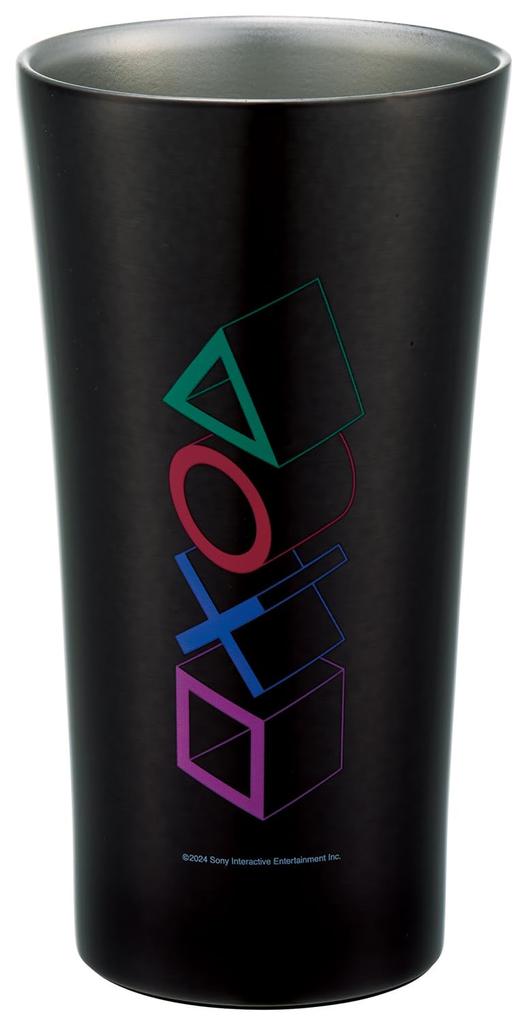 Skater Stainless Steel Vacuum PlayStation Logo STB4N-A Tumbler, 400ml, Insulated,