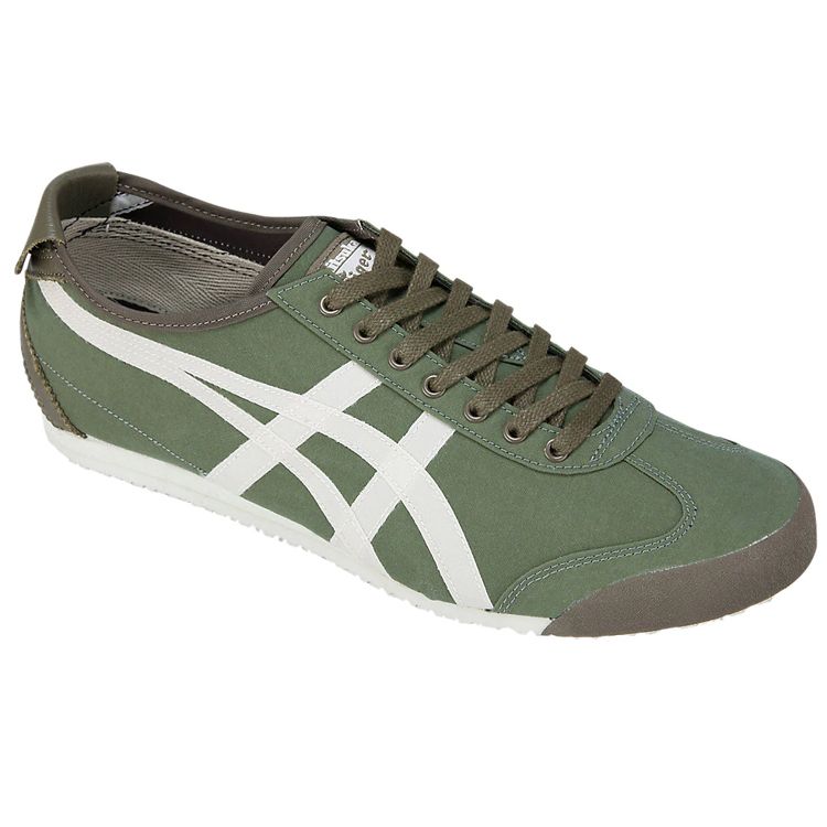 ONITSUKA TIGER Unisex Mexico 66 Olive Green White 1183A348-300