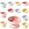 Ceramic Elevated Cat Bowl Anti-Vomiting Raised Pet Feeder Pet Food Water Bowl  Pet Supplies