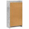 Bookshelf Concrete Grey 59 X 30 X 111 Cm Engineered Wood