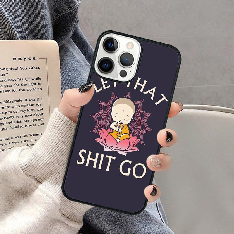 

Be Happy Little Buddha Phone Case for iPhone 17 Air 16 16e 15 Plus for Apple 13 11 12 14 Pro Max Cover coque Shell iPhone 13