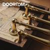 Dooroom Brass Furniture Handles Antique Brass Retro Style Cupboard Wardrobe Dresser Shoe Box Drawer Cabinet Pulls
