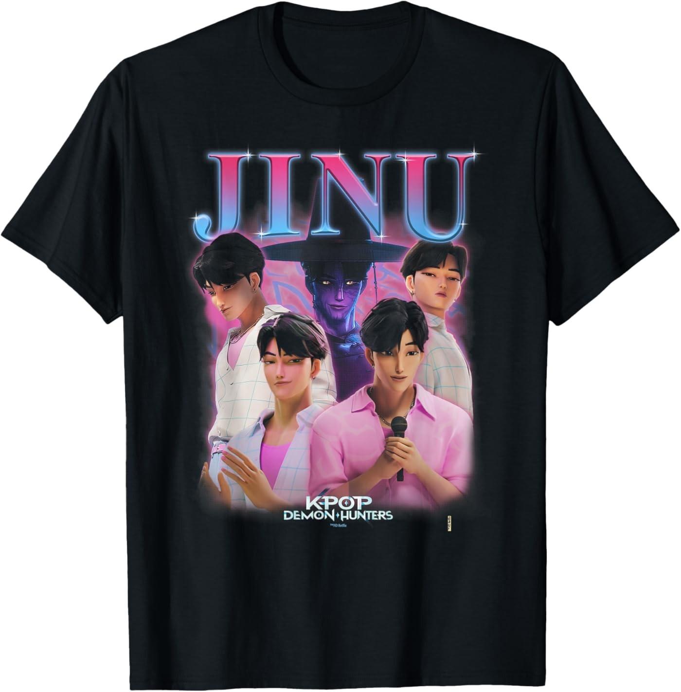 Kpop Demon Hunters Jinu Heartthrob Officially Licensed T-Shirt M