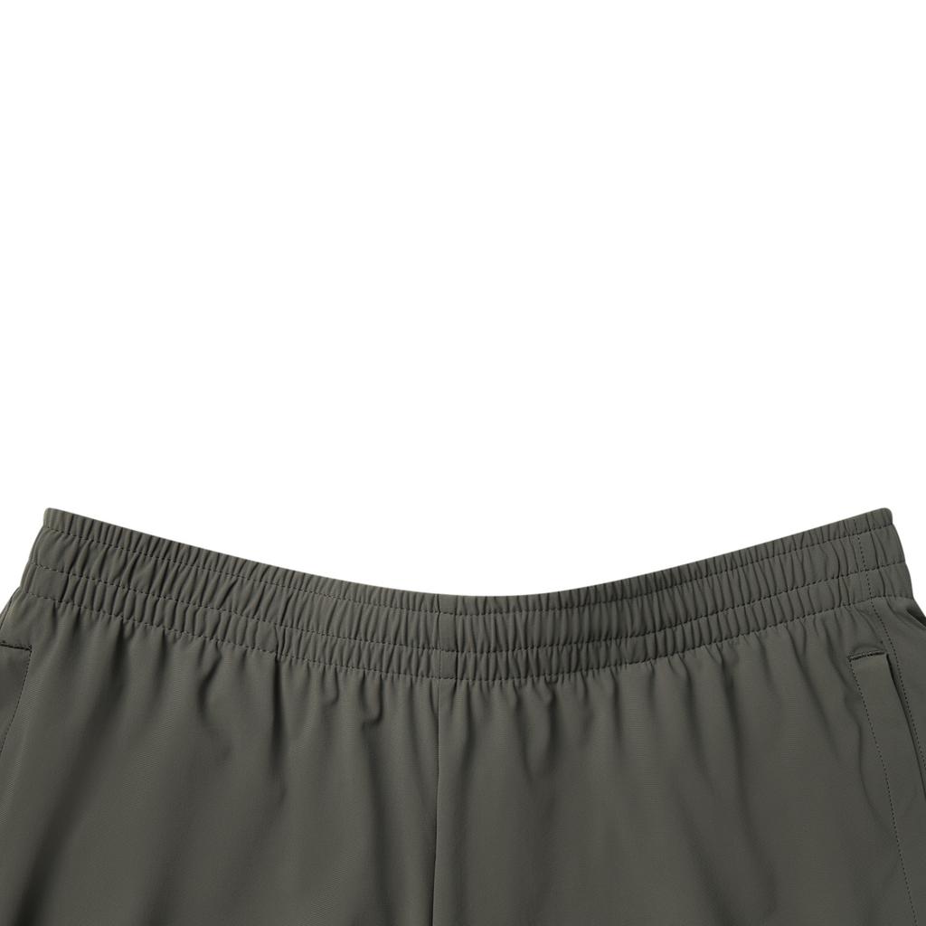 Li Ning Fitness Series Solid Color Mid Waist Comfortable Ice Silk Quick Dry Cool Breathable Versatile Tapered Knitted Sports Pants Men Pants AKYV177-5