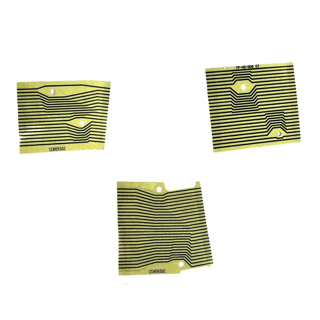 1set Flat LCD Display Ribbon Cable for Porsche 911 996 1997-2005 Boxster 986 1996-2004 Instrument Cluster Left Middle Right