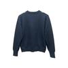 Damen Rundhals Langarm Dicker Jacquard Diamantstrick Pullover für Frühling und Herbst