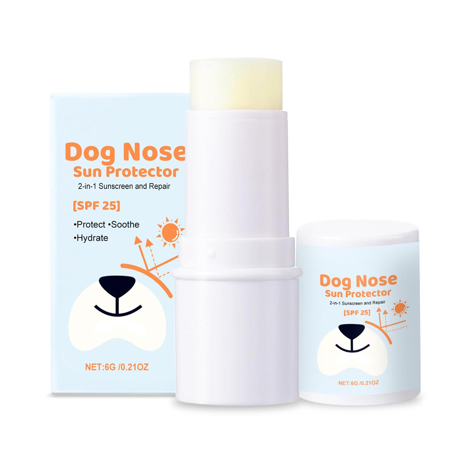6g Dog Nose And Paw Balm Dog Paw Cream Cats Dogs Paw Protector Cream Pet Feet Moisturizer Pet Crack Feet Repair Pet Accessories