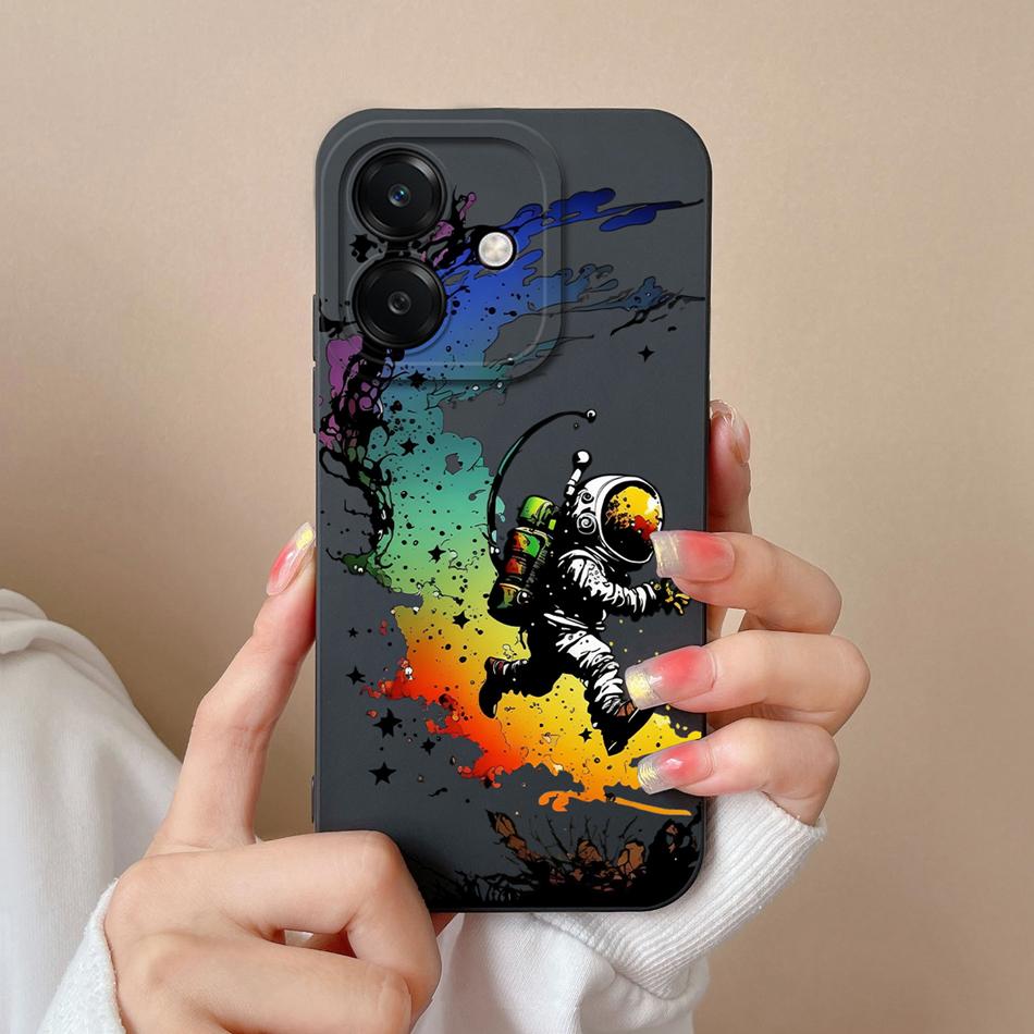 Per Oppo A3 Pro A3X A40 A80 Custodia per Telefono Creativa Protezione Completa Cover Posteriore Per Oppo A 3 OppoA3 4G 5G Morbido Silicone Liquido Fundas