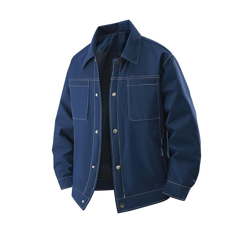 

Men s Spring Autumn Fashion Comfortable Windproof Jacket Male Casual Retro Coat Cycling Jacket 6XL