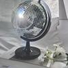 Drehende Glaskugel Discokugel Schmuckstück Lichtreflexion Farbiger Spiegelball Neujahrsdekoration Hochzeit Geburtstag Heimschmuck