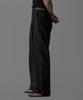 Baulopeulodeogteu Light Cn Double-Pleat Pants [Black]