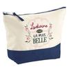 Makeup Bag - PLANETEE - Ludivine the Most Beautiful - Large Size - Cotton - HD Printing