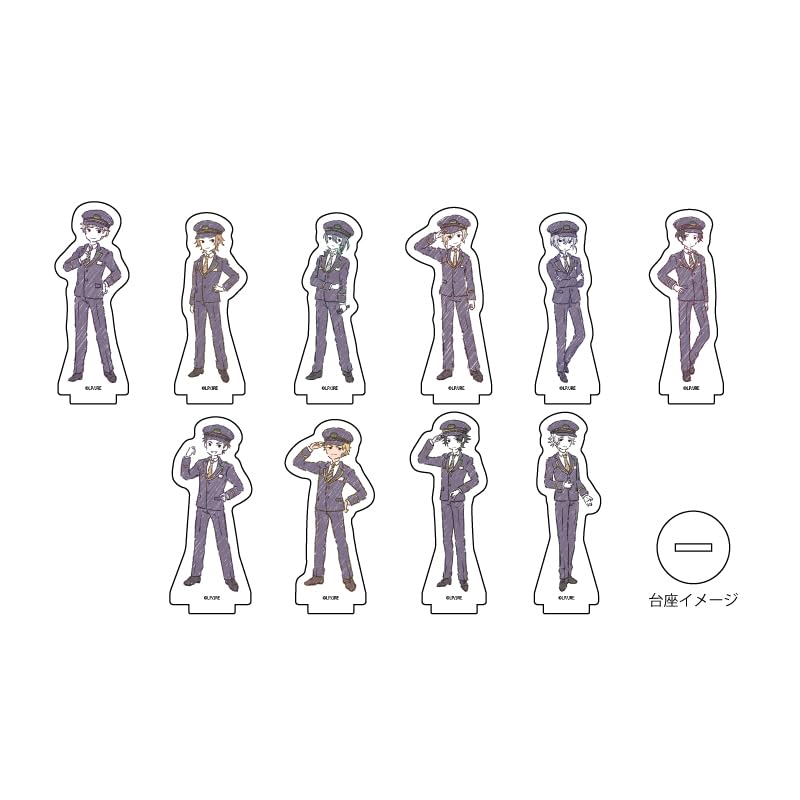 

STATION IDOL LATCH 04 Station staff ver. vol.1 [Graph Art Illustration] Acrylic petite stand 10 pieces BOX