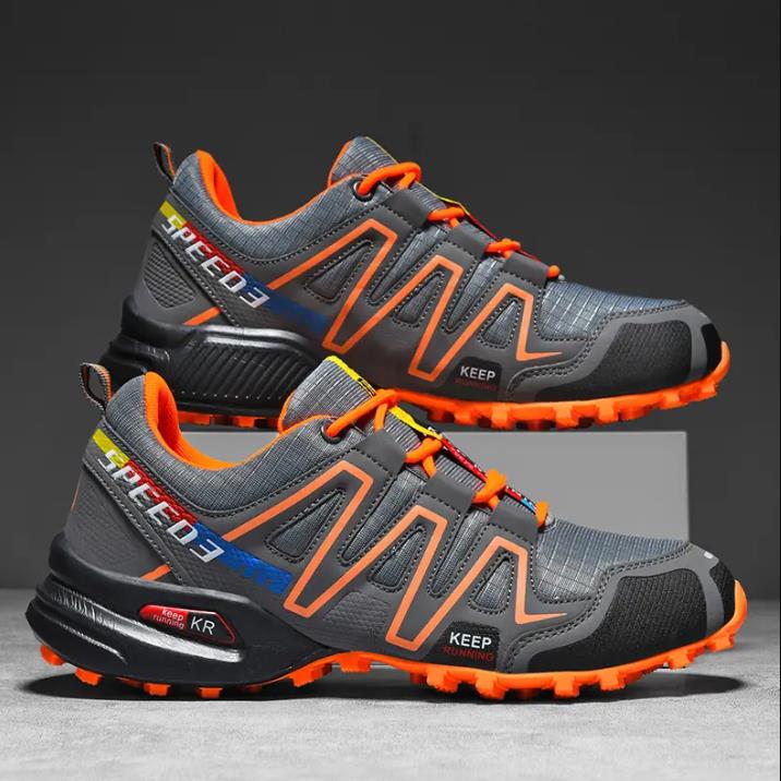 Men's Climbing Shoes Outdoor Non-slip Trekking Sneakers Fashion Comfortable Sports Shoes Plus Size 39-47
