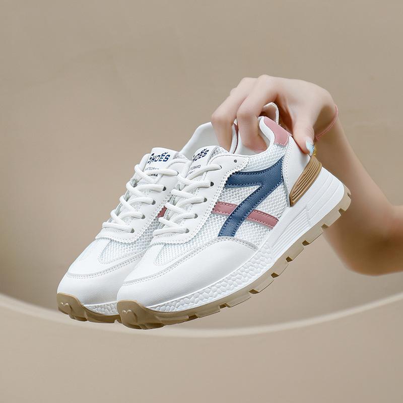 Dámské letní nové studentské boty ve stylu Ins, silná podrážka, zvýšené, volnočasové tenisky