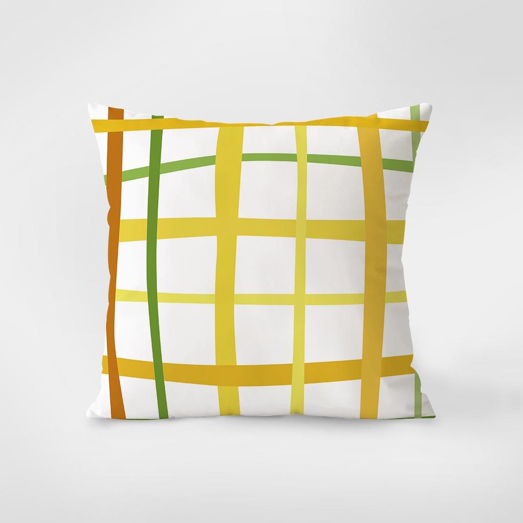 Abstract Fruit Decorative Pillowcase Bedroom Living Room Square Cushion Pillowcase