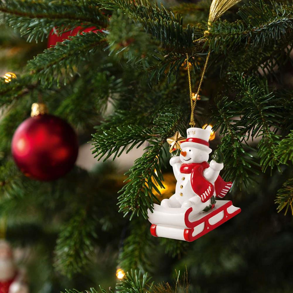 Villeroy & Boch Christmas Classics Snowman Christmas Tree Hanger