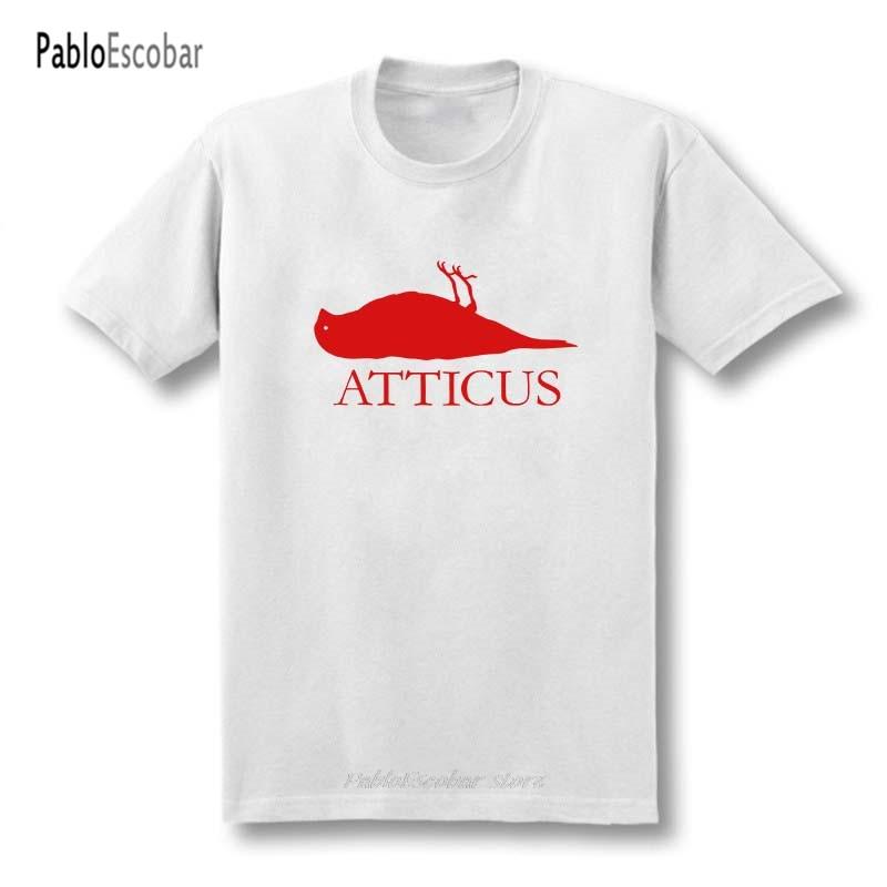 Neues Atticus Marke Totvogel Logo T-Shirt Unisex Alternative Lässig Kurzarm T-Shirt Oberteil Tops Camisetas Masculinas