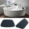 Spa Bath Pillow PU Bathtub Headrest Waterproof Non-Slip Bath Cushion BLACK Bathtub Pillow  For Relaxing Head Neck BackHot-Spa