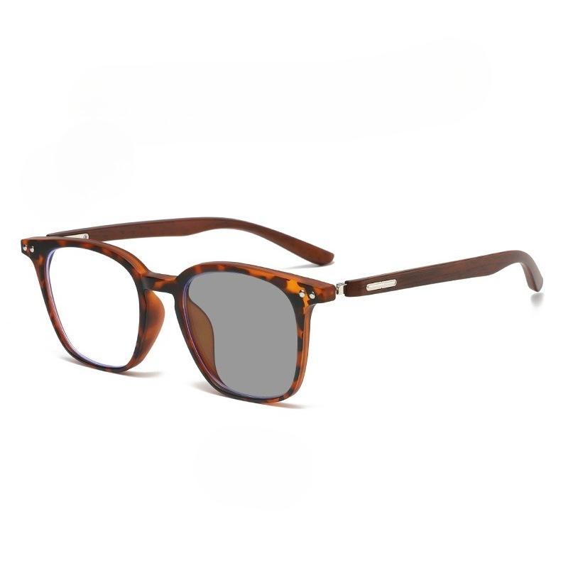 

NEW Fashion Photochromic Reading Glasses Unisex Far Sighted Eyewear Luxury Optical Presbyopia Eyewear Diopter +1.25+2.25+2.75 0 леопардовый