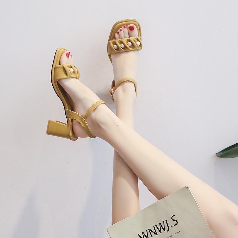 5270-1 New summer women's shoes fairy style women's summer shoes thick heel with sandals women's high heels