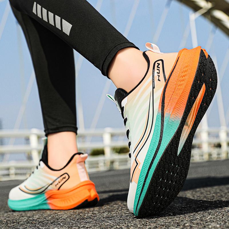 Men's Outdoor Breathable Four Season Casual Speed Runing Shoes Wear-resistant Sneakers Soft-sole Comfortable Racing Sports Shoes